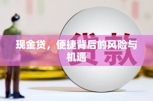 漠河现金贷，便捷背后的风险与机遇