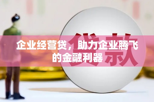 漠河企业经营贷，助力企业腾飞的金融利器