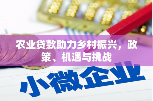 漠河农业贷款助力乡村振兴，政策、机遇与挑战