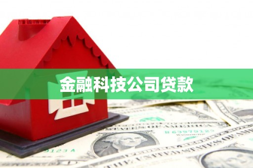 漠河金融科技公司贷款