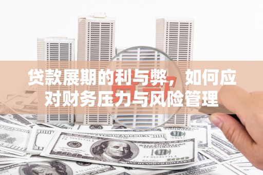 漠河贷款展期的利与弊，如何应对财务压力与风险管理