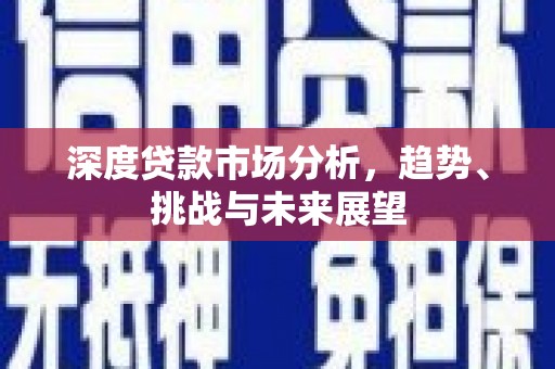 漠河深度贷款市场分析，趋势、挑战与未来展望