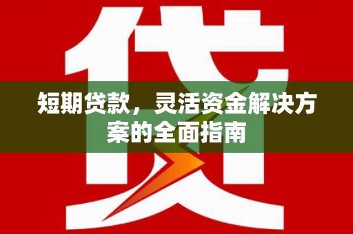 漠河短期贷款，灵活资金解决方案的全面指南