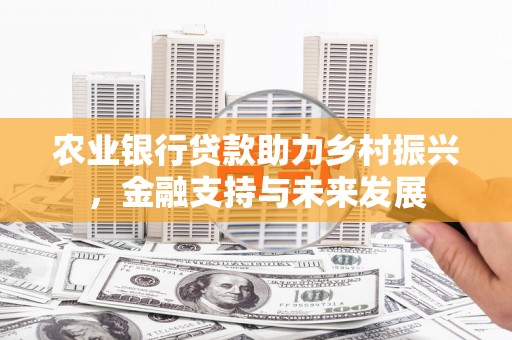 漠河农业银行贷款助力乡村振兴，金融支持与未来发展