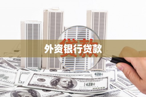 漠河外资银行贷款