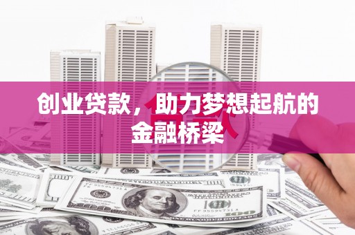 漠河创业贷款，助力梦想起航的金融桥梁