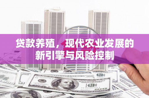 漠河贷款养殖，现代农业发展的新引擎与风险控制