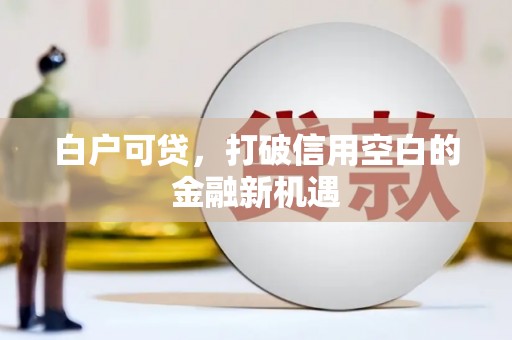 漠河白户可贷，打破信用空白的金融新机遇