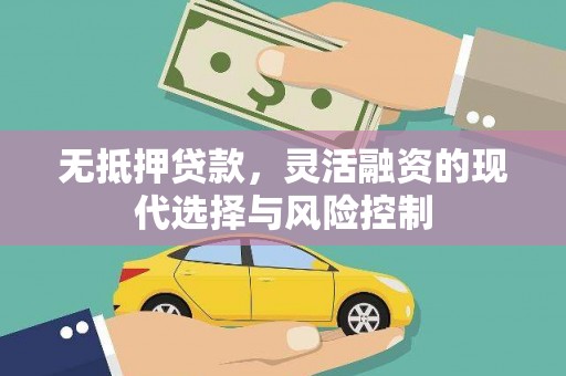漠河无抵押贷款，灵活融资的现代选择与风险控制