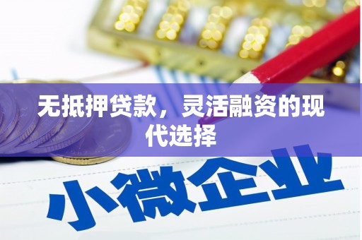 漠河无抵押贷款，灵活融资的现代选择