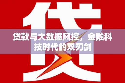 漠河贷款与大数据风控，金融科技时代的双刃剑