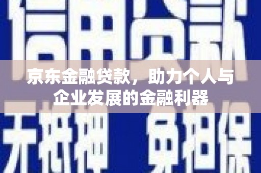 漠河京东金融贷款，助力个人与企业发展的金融利器