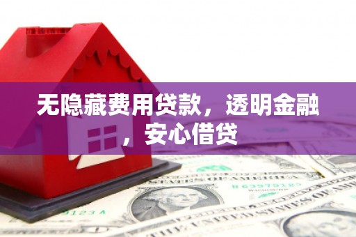 漠河无隐藏费用贷款，透明金融，安心借贷