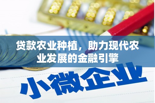 漠河贷款农业种植，助力现代农业发展的金融引擎