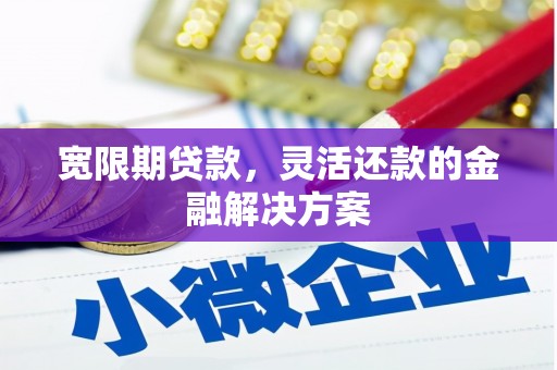 漠河宽限期贷款，灵活还款的金融解决方案