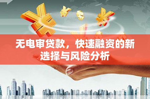 漠河无电审贷款，快速融资的新选择与风险分析