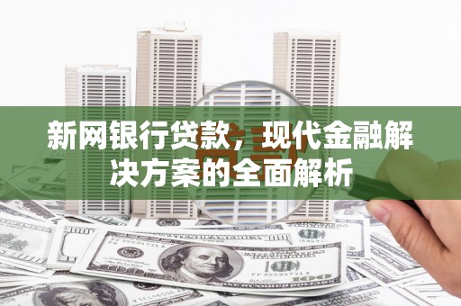 漠河新网银行贷款，现代金融解决方案的全面解析