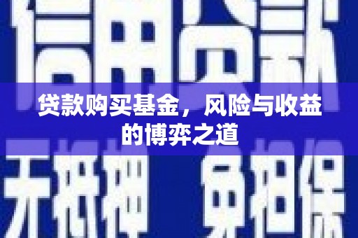 漠河贷款购买基金，风险与收益的博弈之道