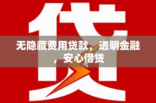 漠河无隐藏费用贷款，透明金融，安心借贷