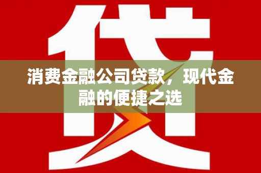 漠河消费金融公司贷款，现代金融的便捷之选