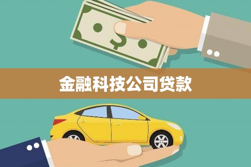 漠河金融科技公司贷款