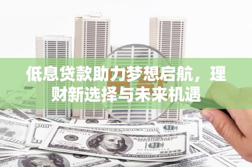 漠河低息贷款助力梦想启航，理财新选择与未来机遇