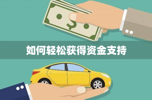 漠河如何轻松获得资金支持