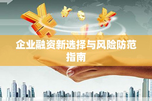漠河企业融资新选择与风险防范指南