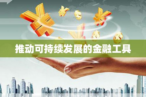 漠河推动可持续发展的金融工具