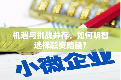 漠河机遇与挑战并存，如何明智选择融资路径？