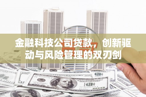 漠河金融科技公司贷款，创新驱动与风险管理的双刃剑
